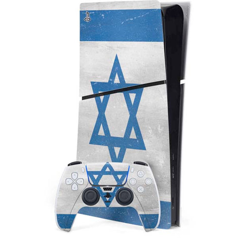 Israel Flag Distressed PlayStation PS5 Skins
